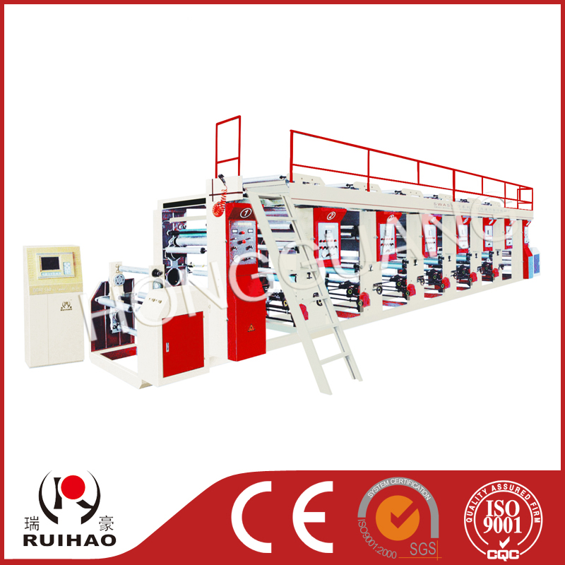 High Speed Computer Gravure Printing Machine